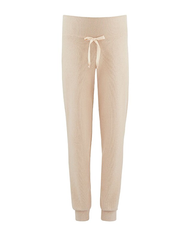 Pantalon confort de grossesse Coloris avoine Cache coeur