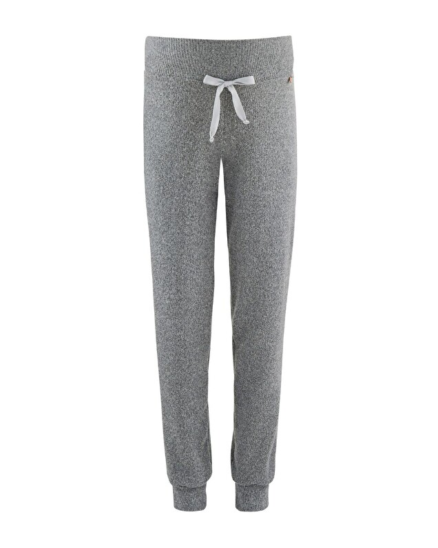Pantalon confort de grossesse Coloris gris Cache coeur