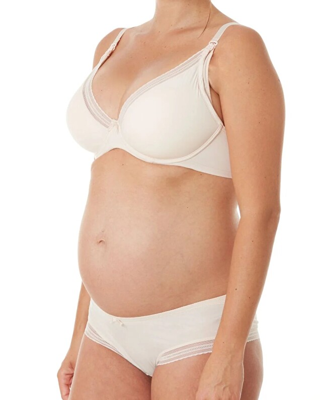 Soutien-gorge d'allaitement Coloris blush Cache coeur