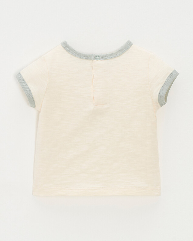 Tee-shirt manches courtes Coloris écru Natalys