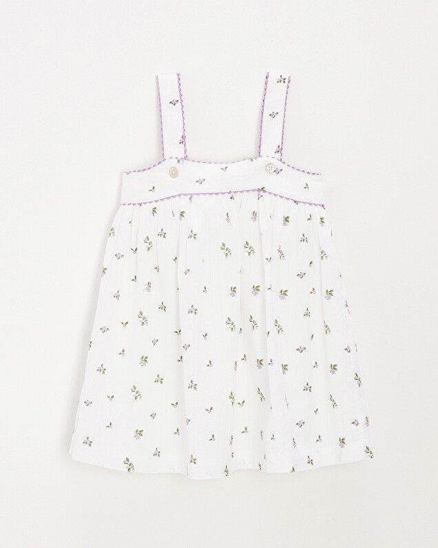 Robe enfant sans manches Imprimé myrtilles Natalys