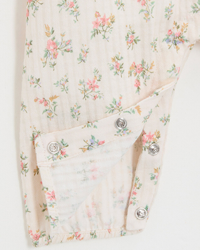 Combinaison longue Imprimé fleurs Natalys