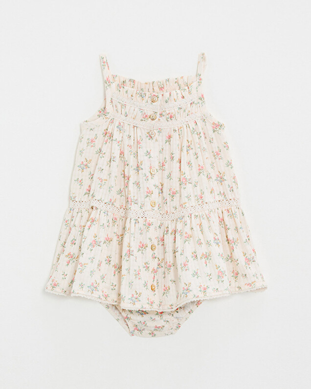 Robes à bretelles Imprimé fleurs Natalys