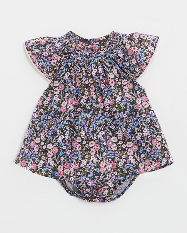Robe en tissu Liberty Imprimé fleurs Natalys