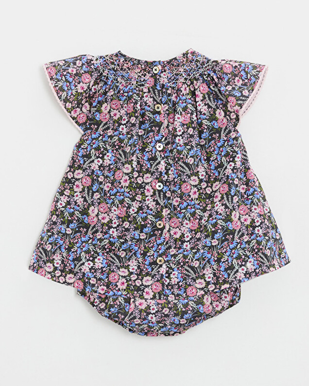 Robe en tissu Liberty Imprimé fleurs Natalys