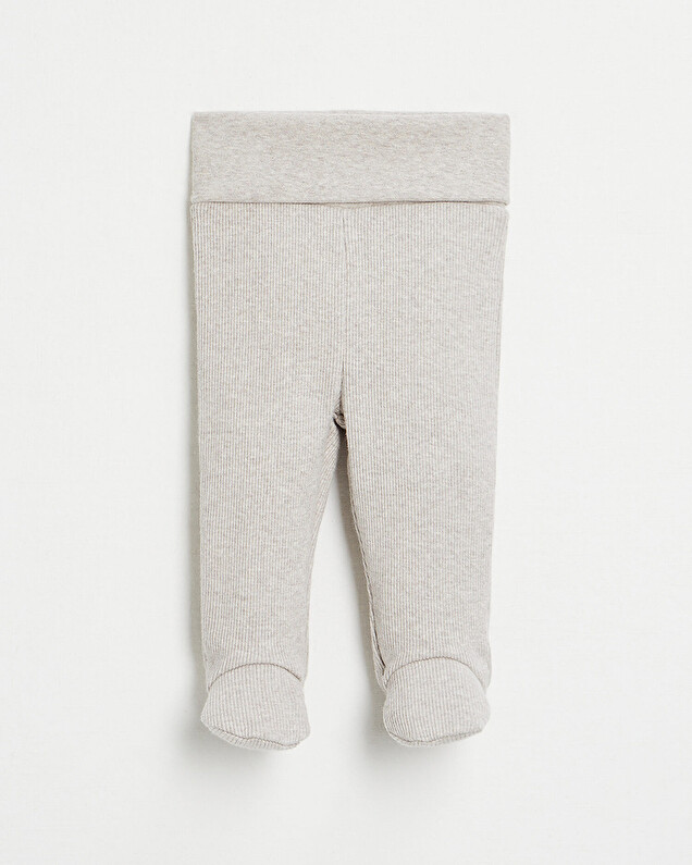 Ensemble en coton brodé Coloris beige chiné Natalys