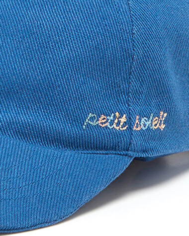 Casquette brod&eacute;e multicolore Coloris bleu  Natalys