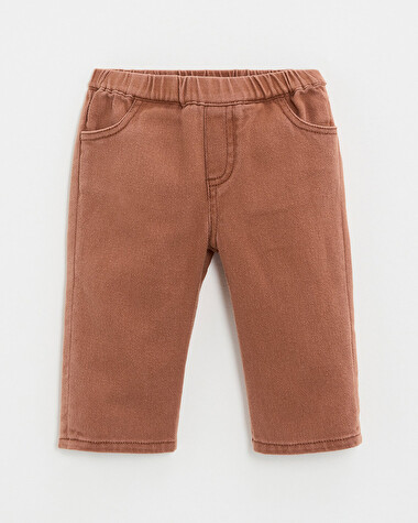 Pantalon en twill Coloris rouille  Natalys