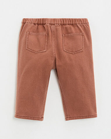Pantalon en twill Coloris rouille  Natalys