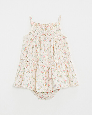 Robes &agrave; bretelles Imprim&eacute; fleurs  Natalys