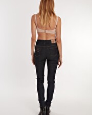 Jean de grossesse slim Denim brut Cache coeur