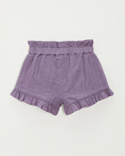 Short en gaze de coton Coloris violet  Natalys
