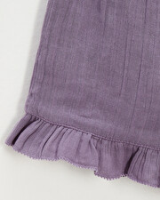 Short en gaze de coton Coloris violet  Natalys