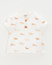 Chemise manches courtes Imprim&eacute; chiens  Natalys