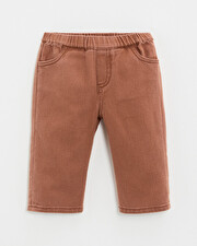 Pantalon en twill Coloris rouille  Natalys