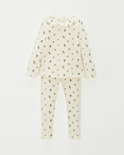 Pyjama 2 pièces enfant ajouré Imprimé myrtilles Natalys