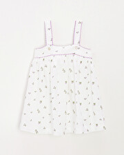 Robe enfant sans manches Imprim&eacute; myrtilles  Natalys