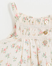 Robes &agrave; bretelles Imprim&eacute; fleurs  Natalys