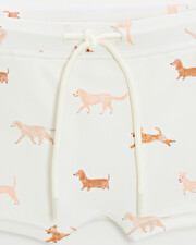 Short de bain enfant anti UV Imprim&eacute; chiens  Natalys