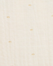 Robe enfant à pois lurex Coloris écru Natalys