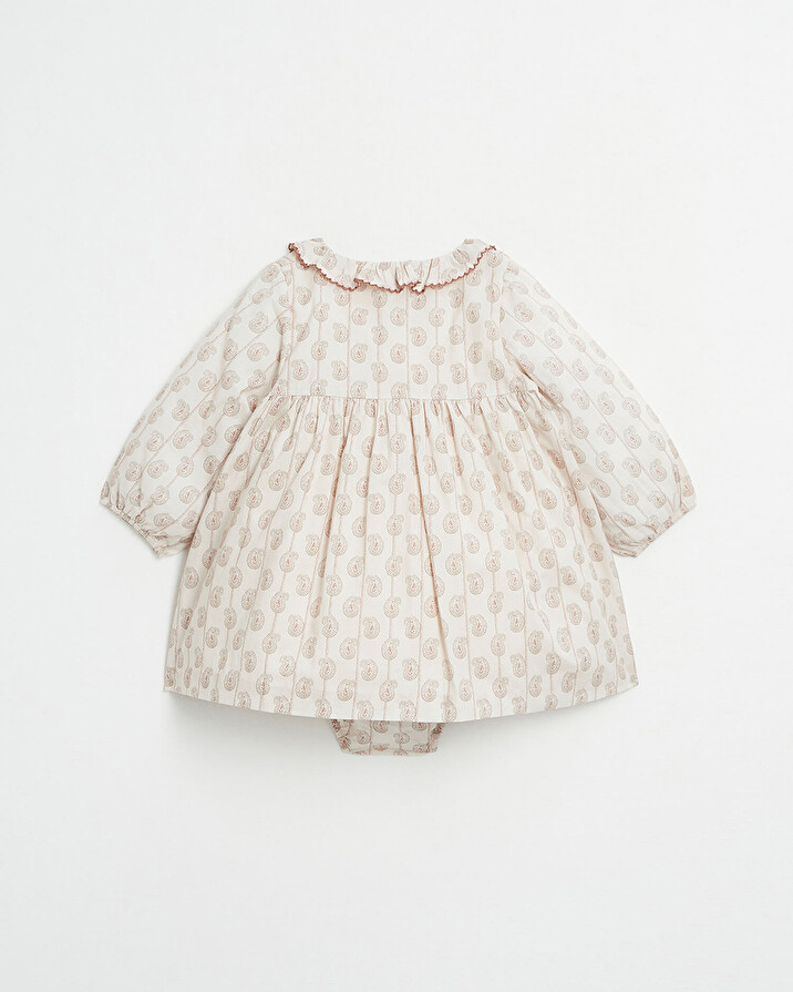 Robe manches longues Imprim&eacute; Indienne  Natalys