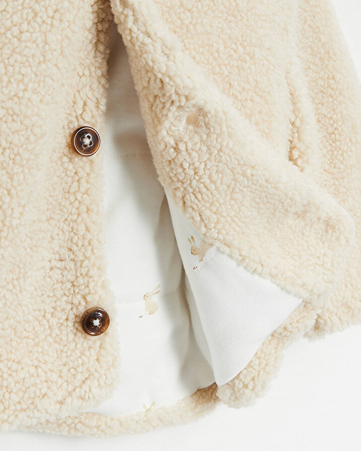 Veste imitation fourrure Coloris naturel  Natalys