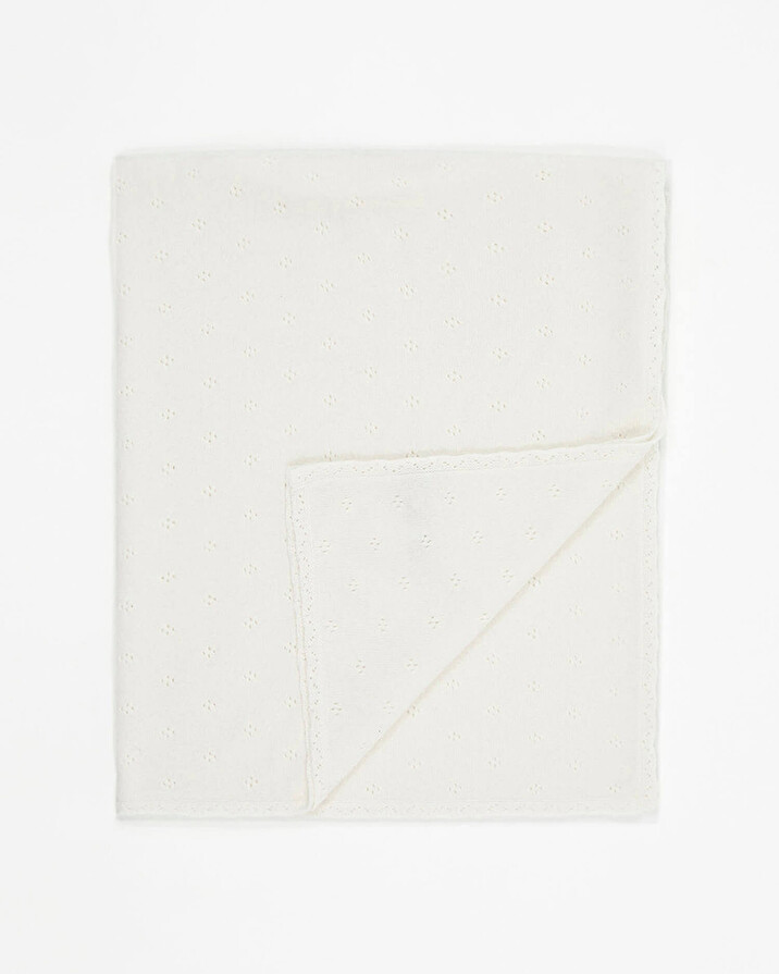 Couverture en Cachemire Coloris écru Natalys