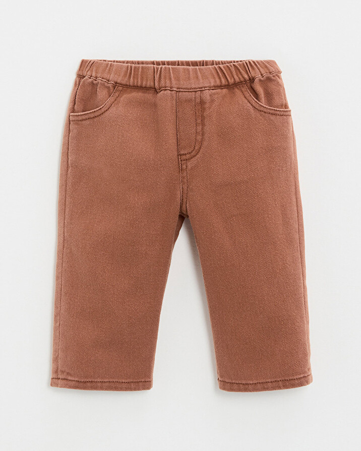 Pantalon en twill Coloris rouille  Natalys