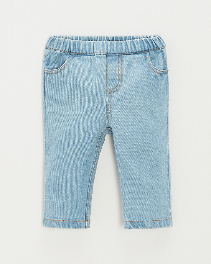 Pantalon en denim Coloris bleu  Natalys