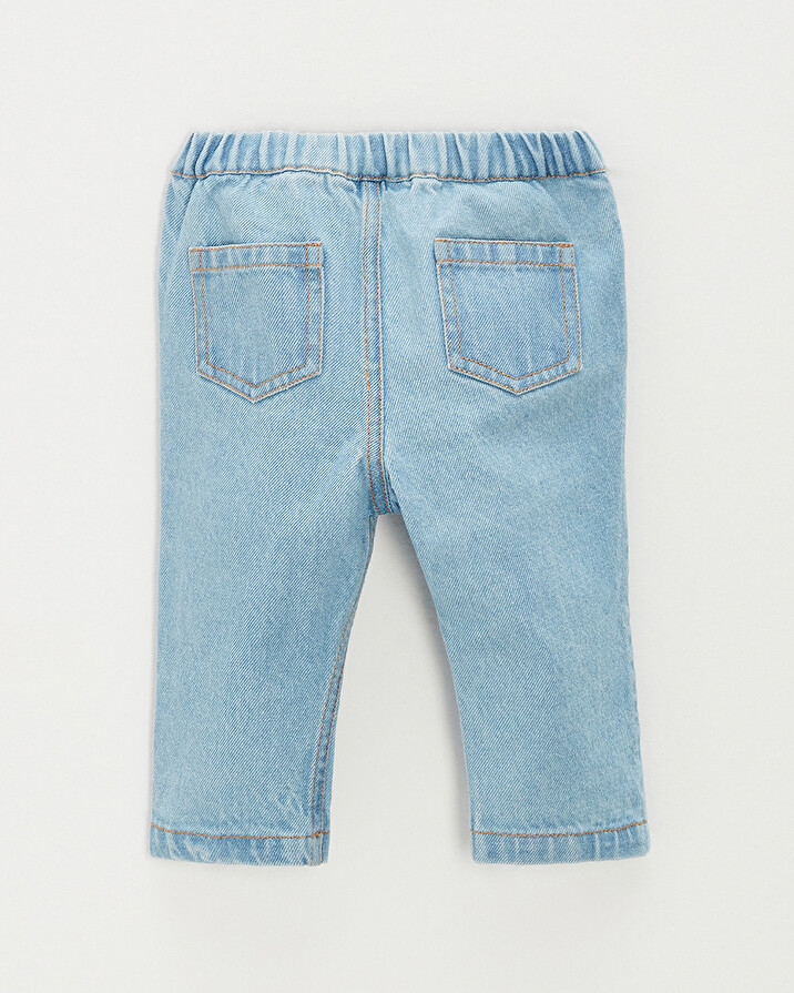 Pantalon en denim Coloris bleu  Natalys