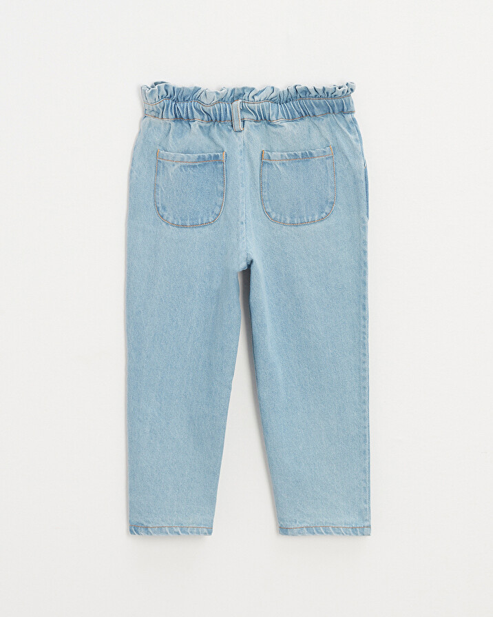 Pantalon en denim Coloris bleu  Natalys