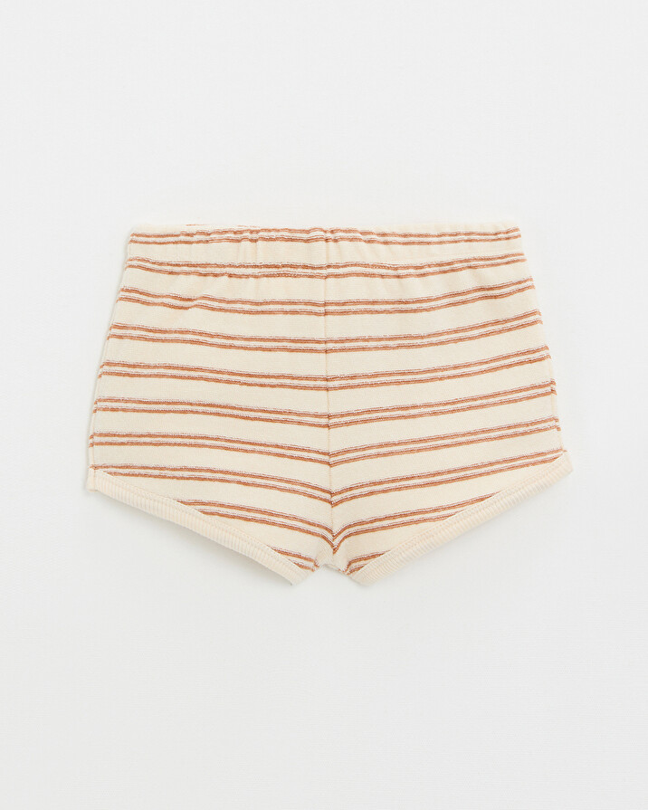 Pyjama 2 pièces en éponge Rayures coloris écru Natalys