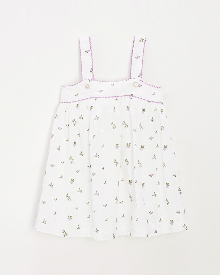 Robe enfant sans manches Imprim&eacute; myrtilles  Natalys
