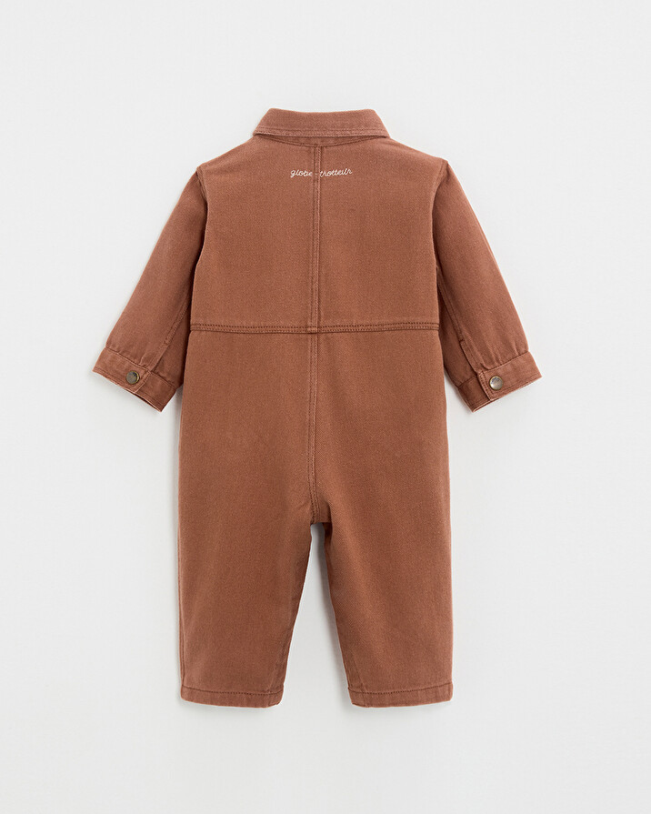 Combinaison longue en twill Coloris rouille  Natalys