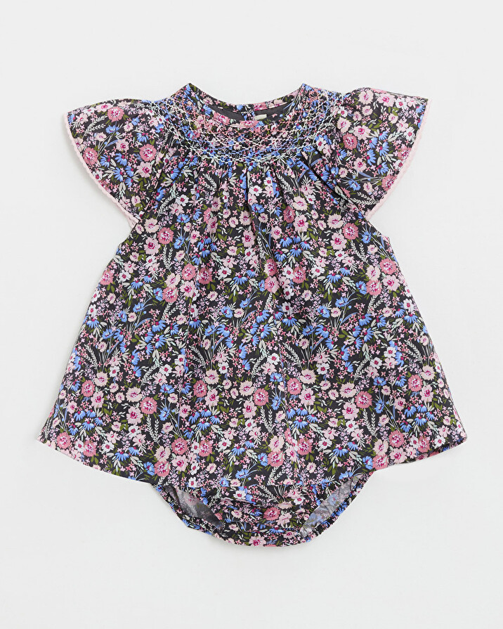 Robe en tissu Liberty Imprim&eacute; fleurs  Natalys
