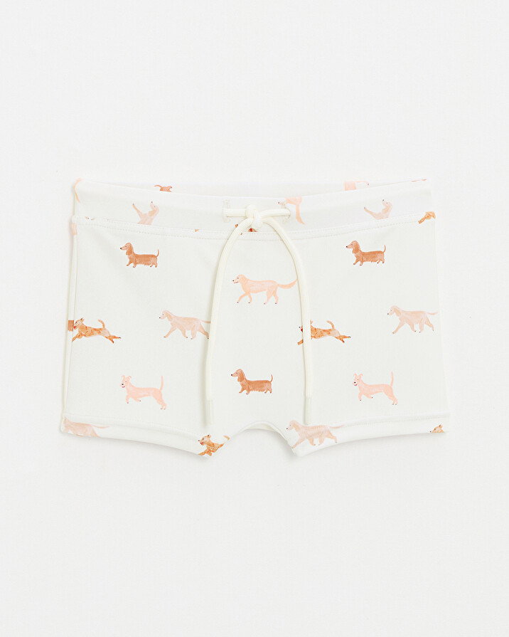 Short de bain enfant anti UV Imprim&eacute; chiens  Natalys