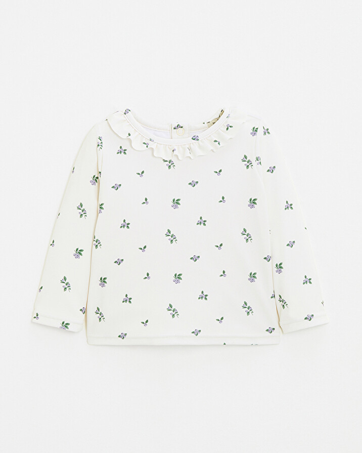 Tee shirt de bain anti UV Imprim&eacute; myrtilles  Natalys