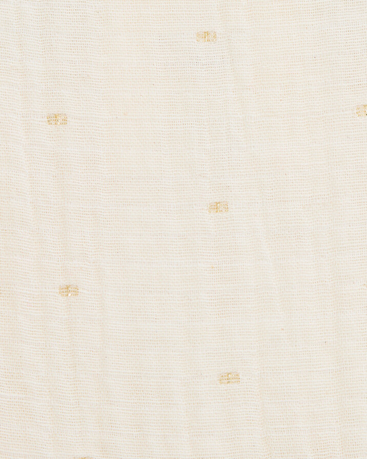 Robe enfant à pois lurex Coloris écru Natalys