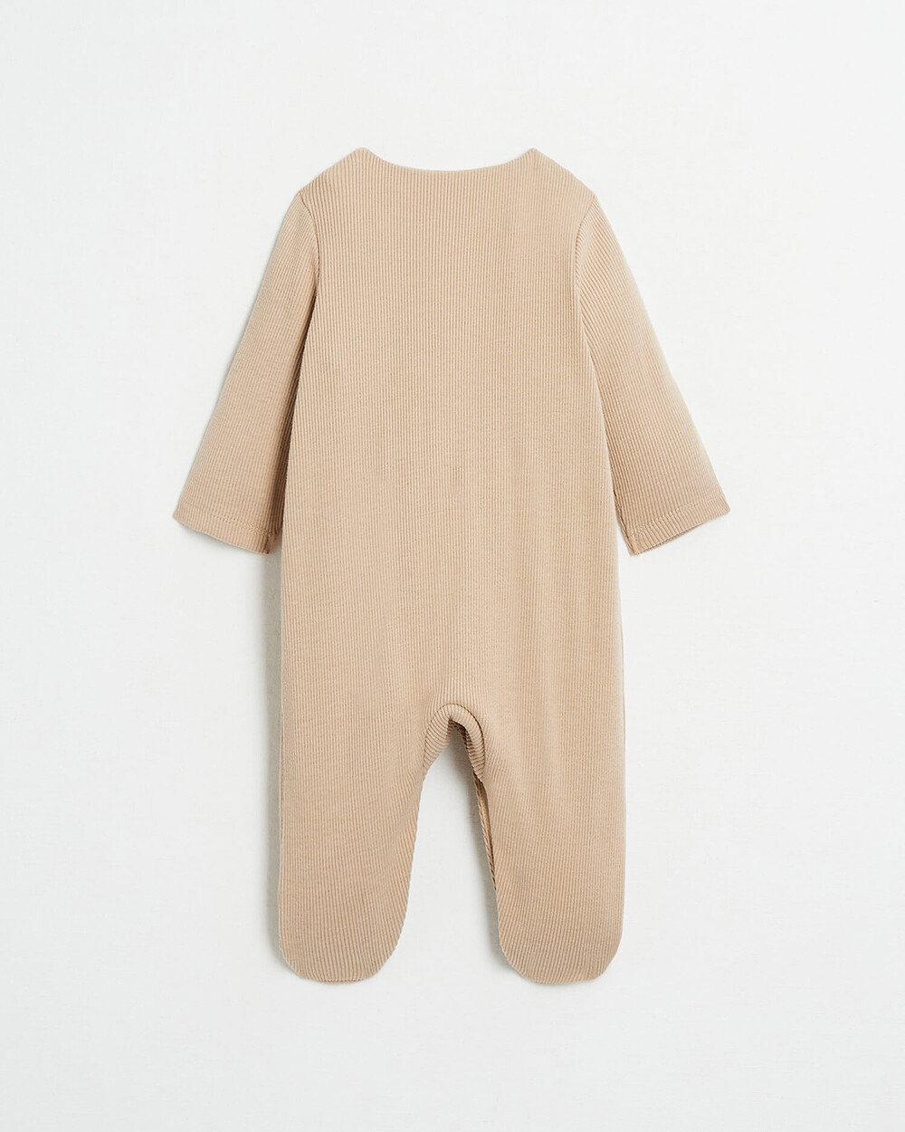 Grenouillère brodée chaton Coloris camel Natalys