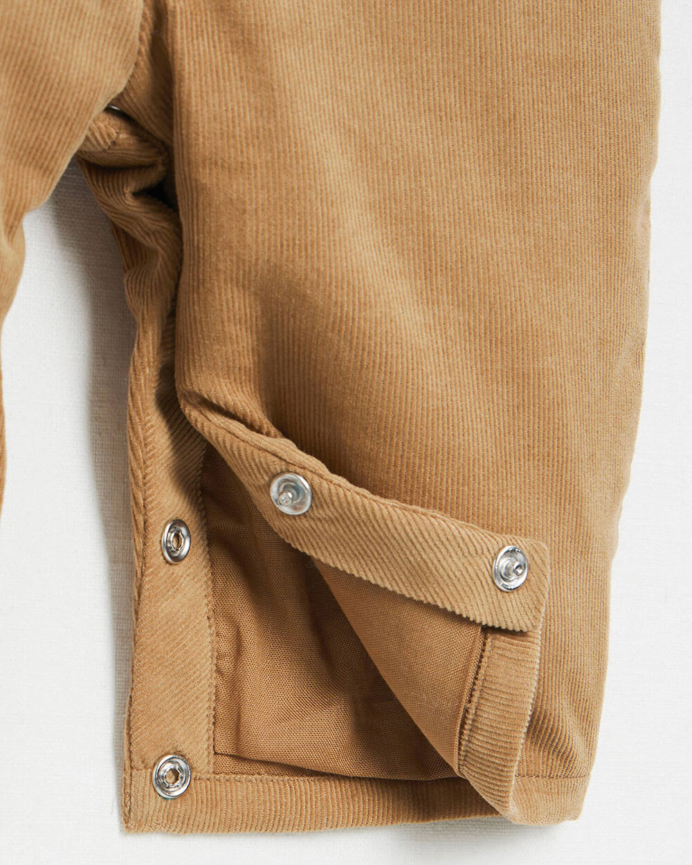 Salopette longue ouatin&eacute;e Coloris camel  Natalys