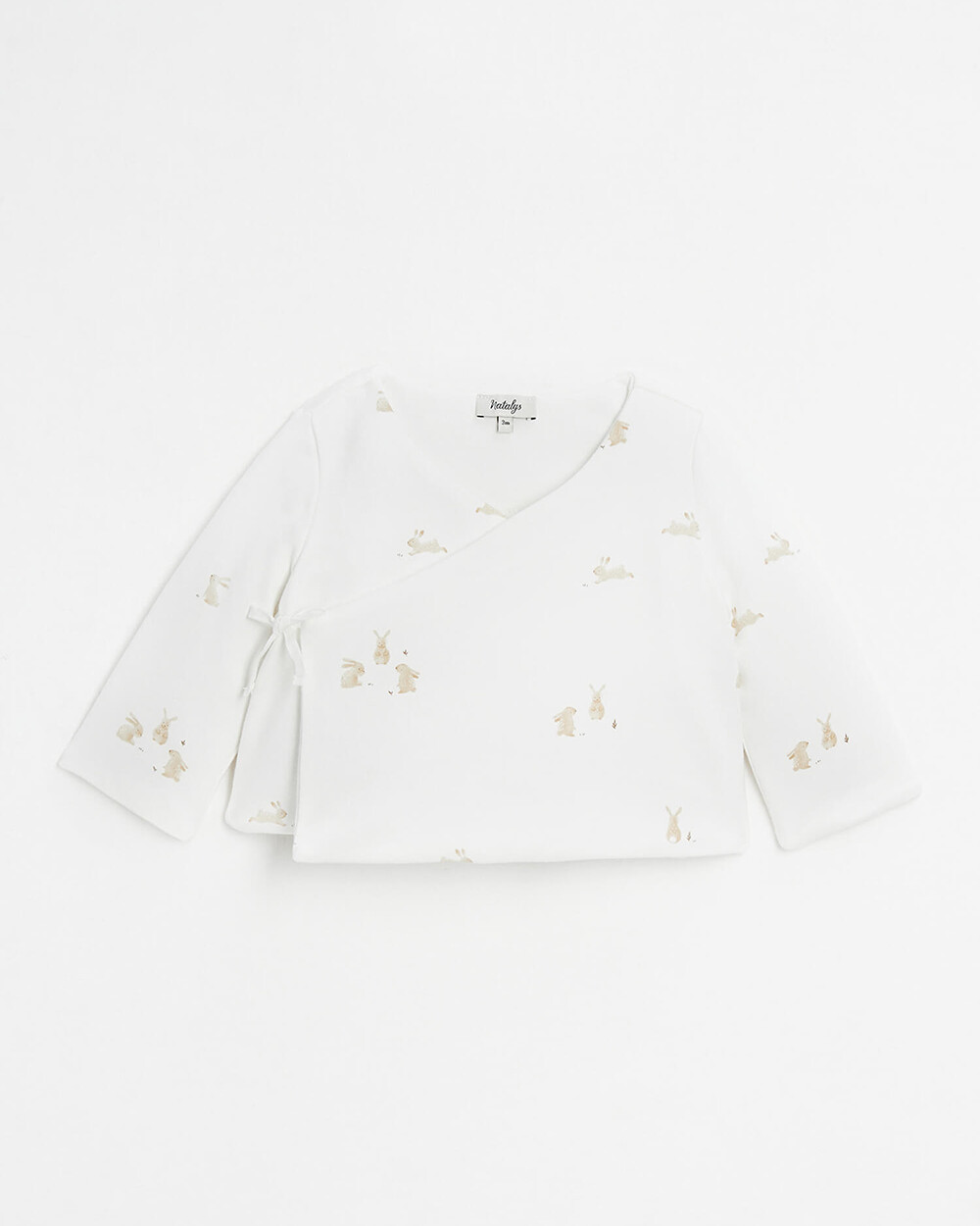 Brassi&egrave;re crois&eacute;e ouatin&eacute;e Imprim&eacute; lapins  Natalys