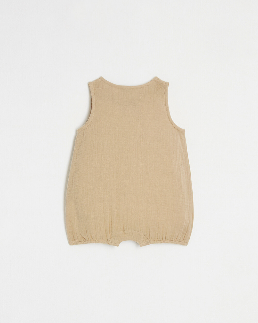 Combinaison en gaze de coton Coloris camel  Natalys