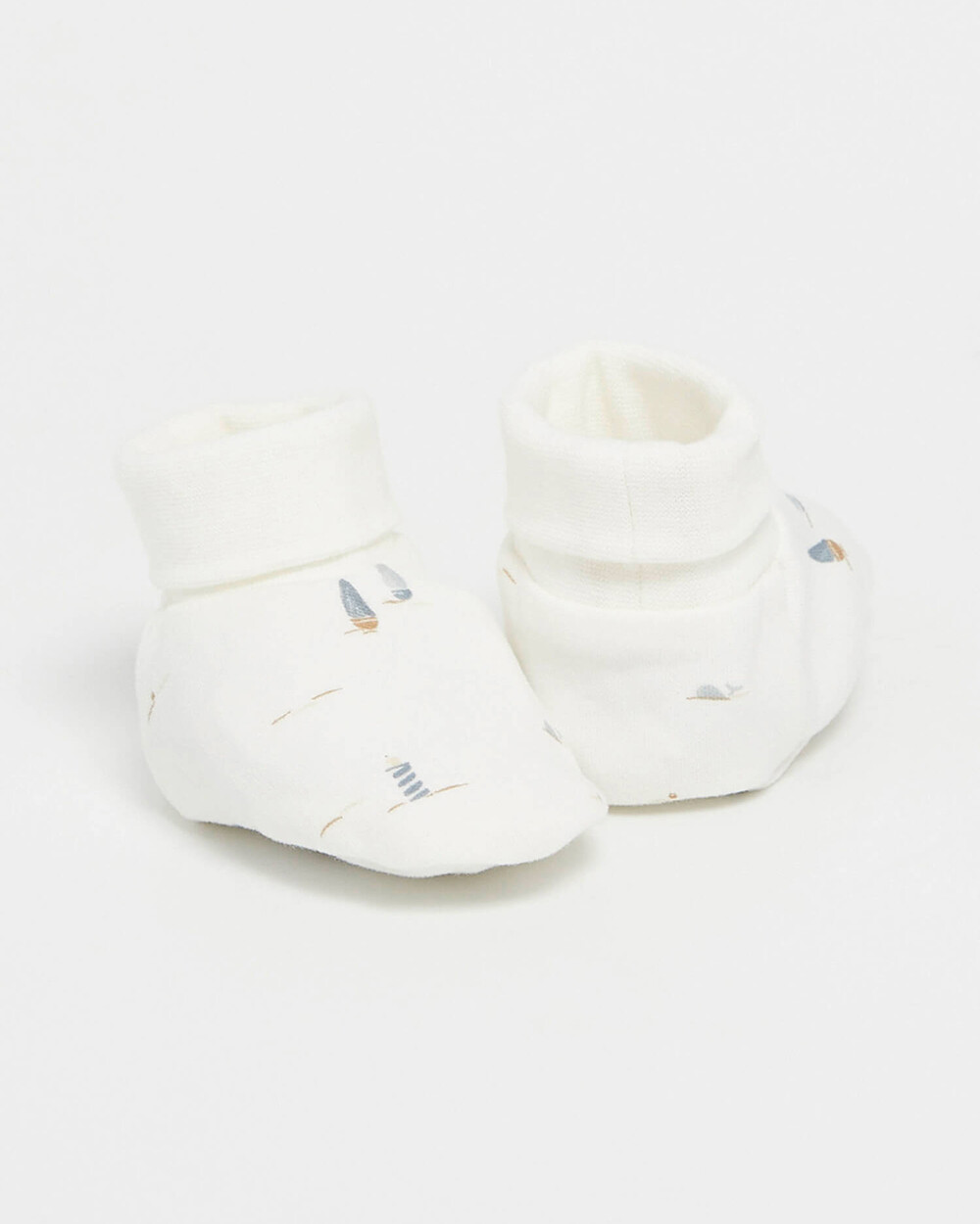 Chaussons en coton Imprimé bateau Natalys