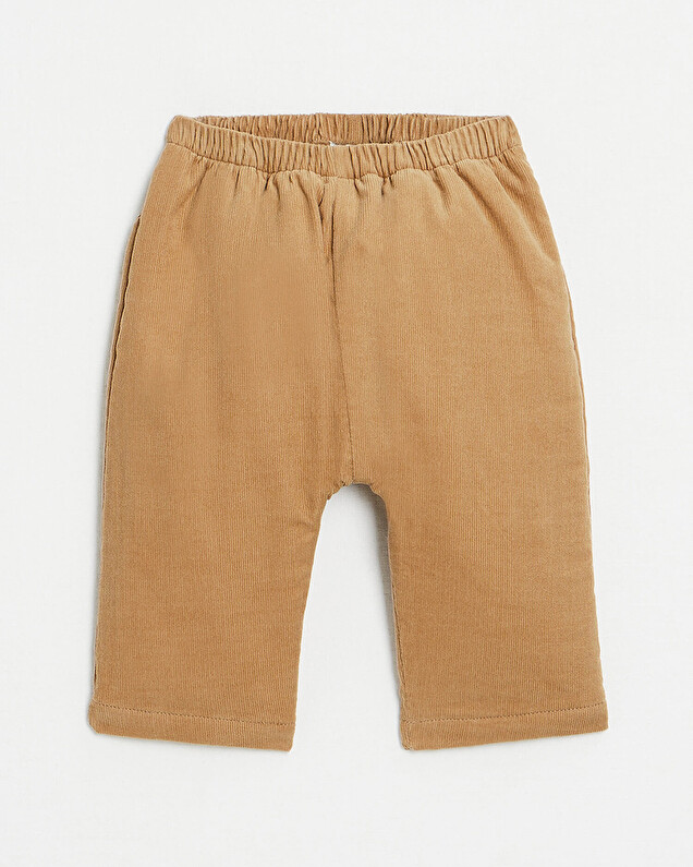 Pantalon en velours Coloris camel Natalys
