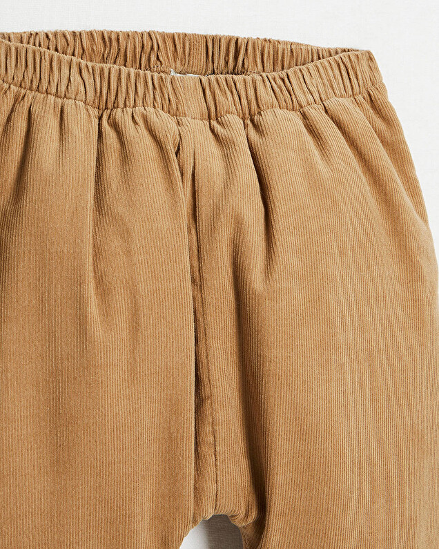 Pantalon en velours Coloris camel Natalys