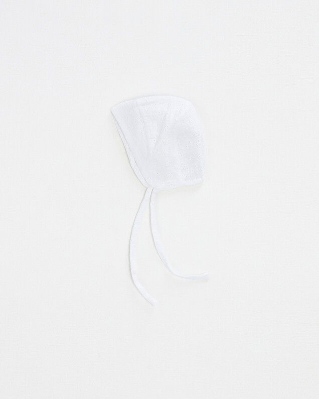 Béguin en broderie anglaise Coloris écru Natalys
