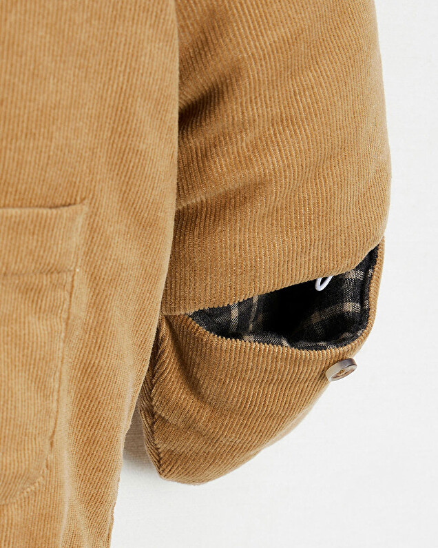 Combi-pilote en velours Coloris camel Natalys