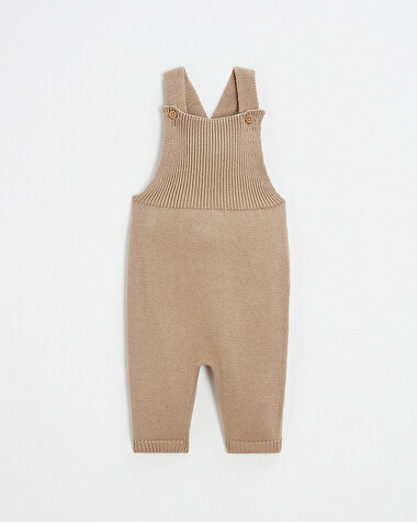 salopette en tricot Coloris camel  Natalys