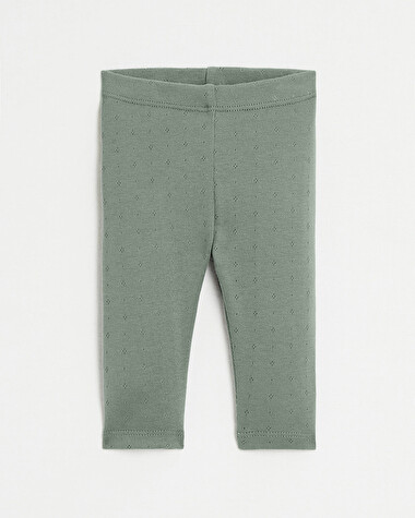 Cale&ccedil;on sans pied en coton Coloris vert  Natalys