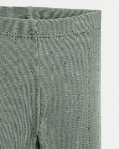 Cale&ccedil;on sans pied en coton Coloris vert  Natalys